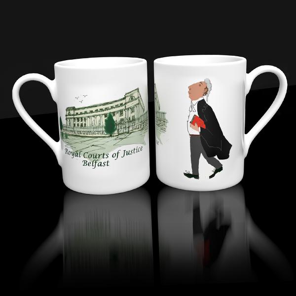 Alttag: Belfast Law Courts - Barrister Young Man Mug from ShonaD | 