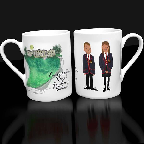 Enniskillen Royal Grammar School Mug | Derry/Londonderry School Mugs | from Shona Donaldson