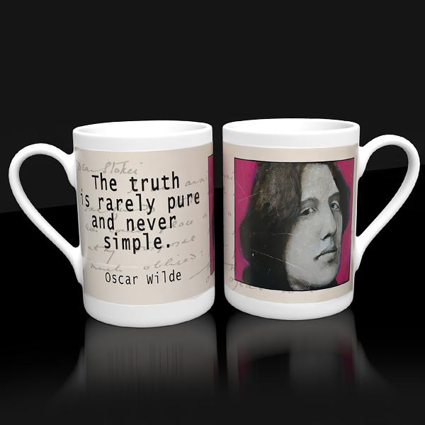 Alttag: Oscar Wilde Mug (The Truth is...) from ShonaD | 