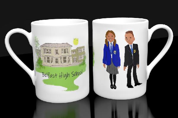 Alttag: Belfast High School Mug from ShonaD | 