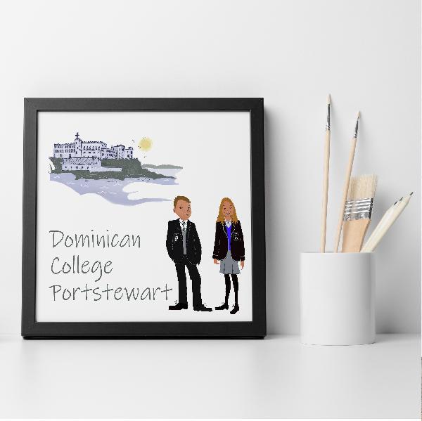  Dominican College, Portstewart Framed Print | Jewellery | from Shona Donaldson