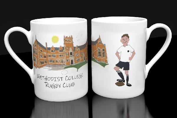 Alttag: Methodist College Rugby Club  Mug from ShonaD | 