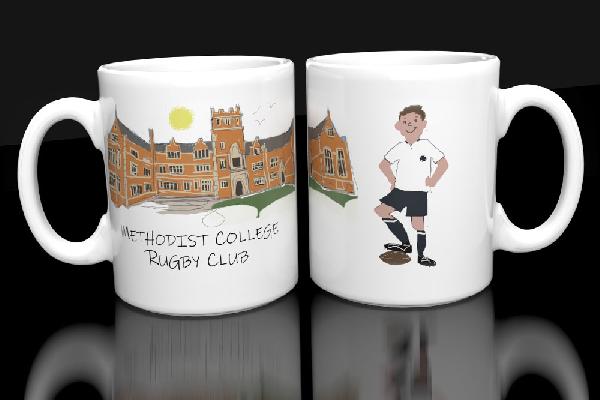 Alttag: Methodist College Rugby Club  Mug from ShonaD | 
