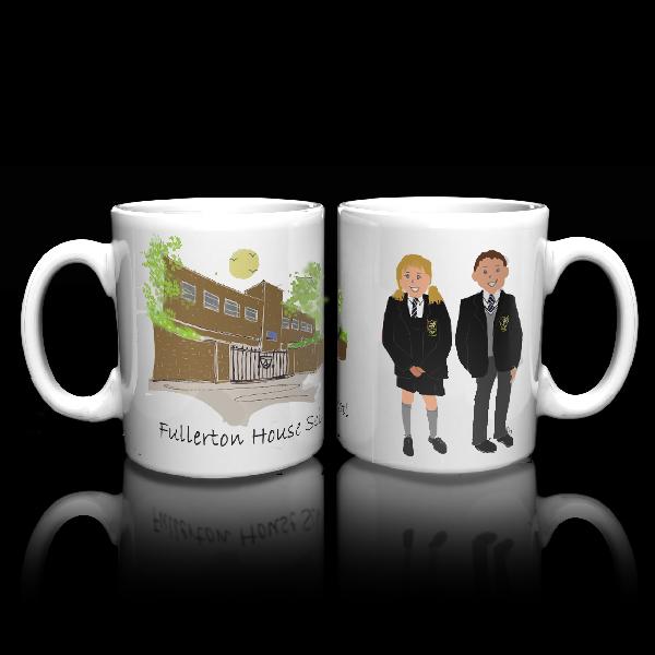 Fullerton House School Mug | Down School Mugs | from Shona Donaldson