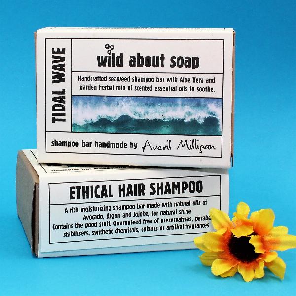 Tidal Wave Ethical Hair Shampoo Bar | James Kelly Armagh | from Shona Donaldson