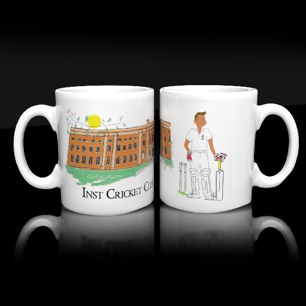 Inst (RBAI) Cricket Mug | Tennis Club Mugs | from Shona Donaldson