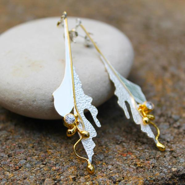 Icicle Earrings (long) | Long Necklace Collection | from Shona Donaldson