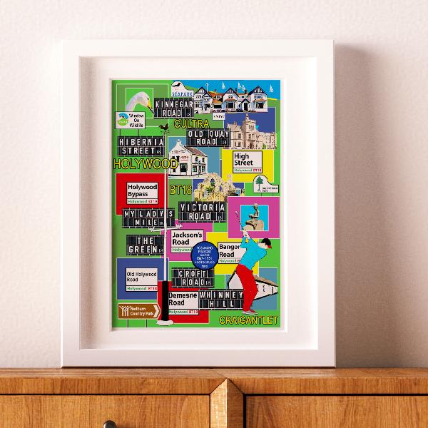 Alttag: Holywood Street Sign Print from ShonaD | 