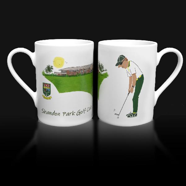 Shandon Park Golf Club Mug (Gentleman) | Rugby Club Mugs | from Shona Donaldson