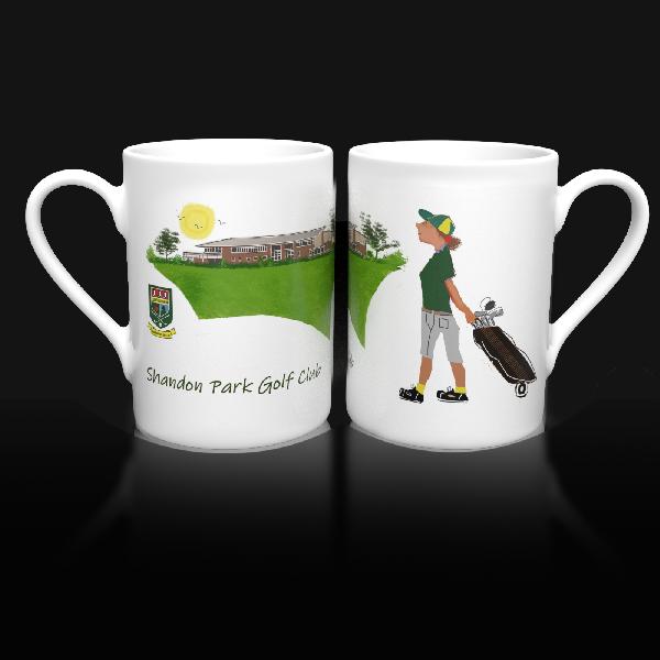 Shandon Park Golf Club Mug  (Lady)    | Rugby Club Mugs | from Shona Donaldson