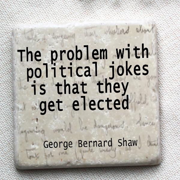 George Bernard Shaw  Quotation Coaster | Barbara Allen Coaster | from Shona Donaldson