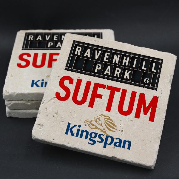 Ravenhill, Kingspan and SUFTUM  Coaster | More Giftware | from Shona Donaldson
