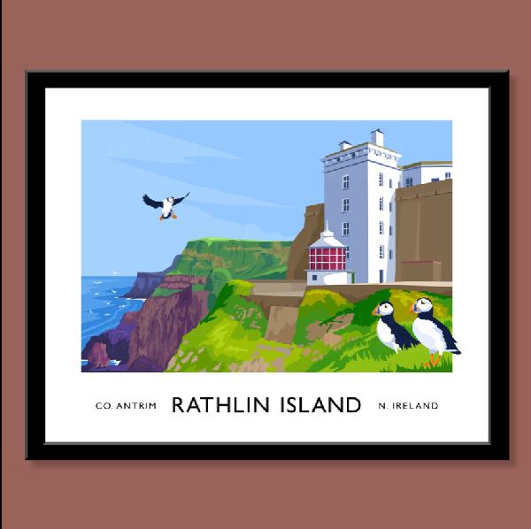 Rathlin Island | School Art | from Shona Donaldson