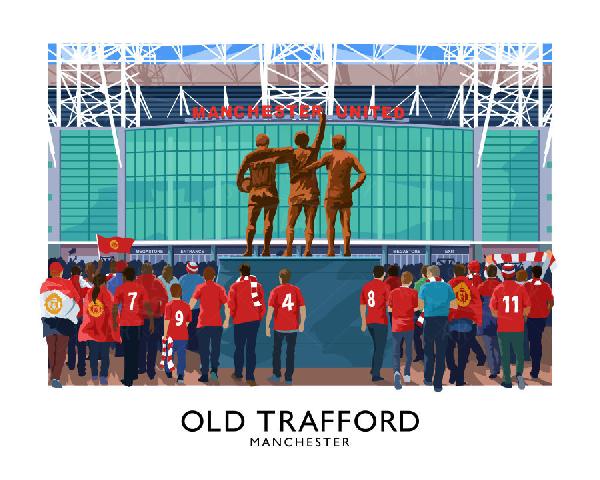 Old Trafford | Barbara Allen Mugs | from Shona Donaldson