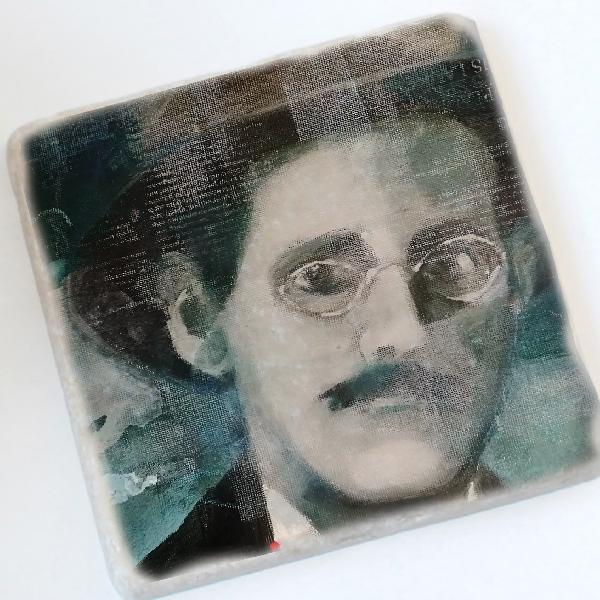 James Joyce Coaster by Cara Gordon | Barbara Allen Coaster | from Shona Donaldson