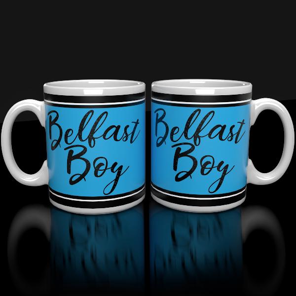 Belfast Boy Mug | Irish Writer Mugs | from Shona Donaldson