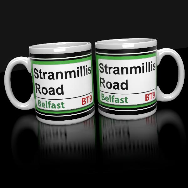 Stranmillis Road Modern Belfast Mug  | Irish Writer Mugs | from Shona Donaldson
