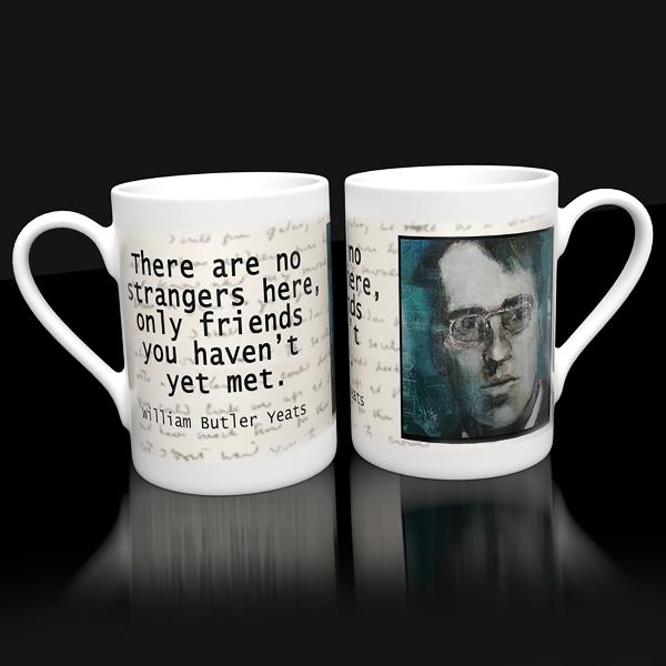 W B Yeats Mug | Icon Mugs | from Shona Donaldson
