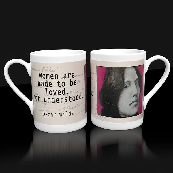 Alttag: Oscar Wilde Mug (Woman are made..) from ShonaD | 