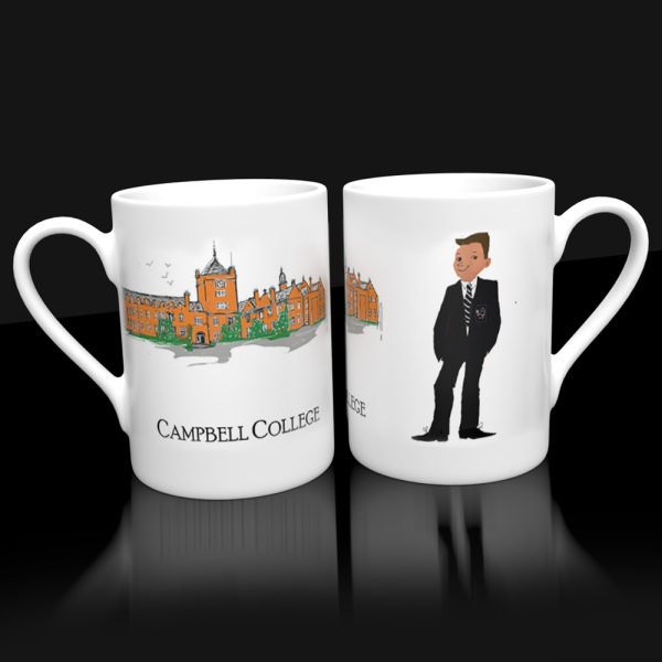 Campbell College Mug | Down School Mugs | from Shona Donaldson