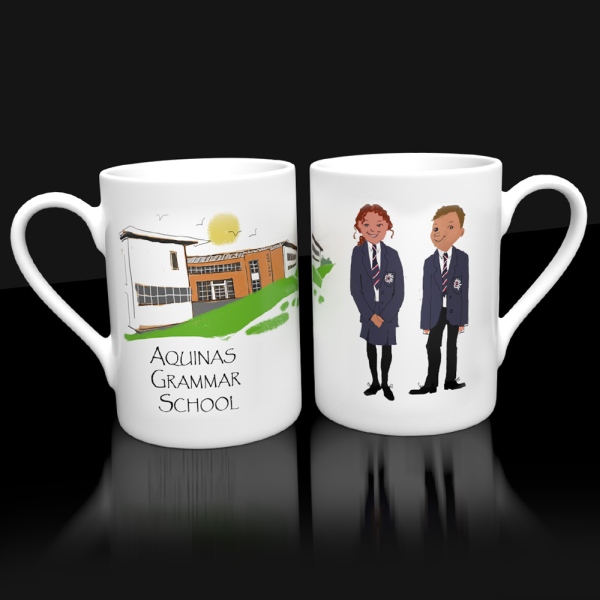 Aquinas Grammar School Mug | Down School Mugs | from Shona Donaldson