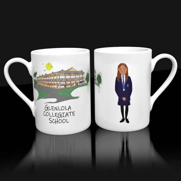Glenlola Collegiate School Mug | Antrim School Mugs | from Shona Donaldson