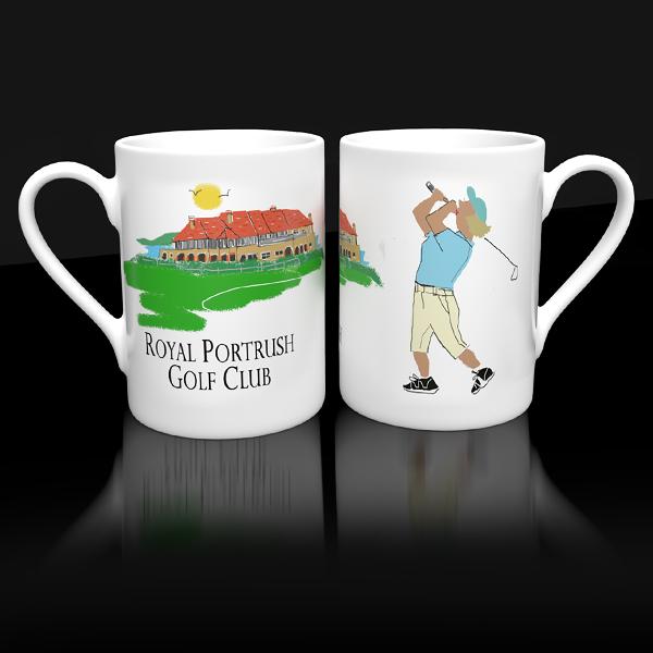 Alttag: Royal Portrush Golf Club Mug (Lady) from ShonaD | 