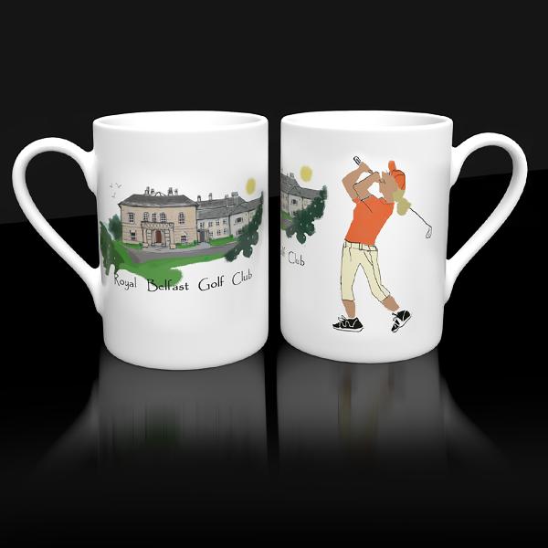 Alttag: Royal Belfast Golf Club Mug (Lady) from ShonaD | 