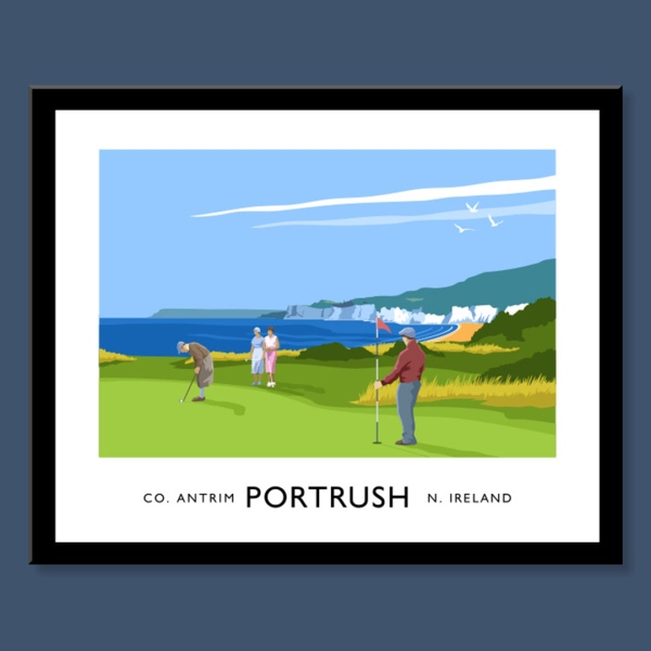 Portrush Golf | School Art | from Shona Donaldson