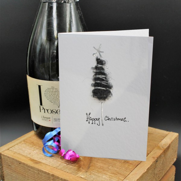 Fuzzy Tree Christmas Card | Sympathy Cards | from Shona Donaldson