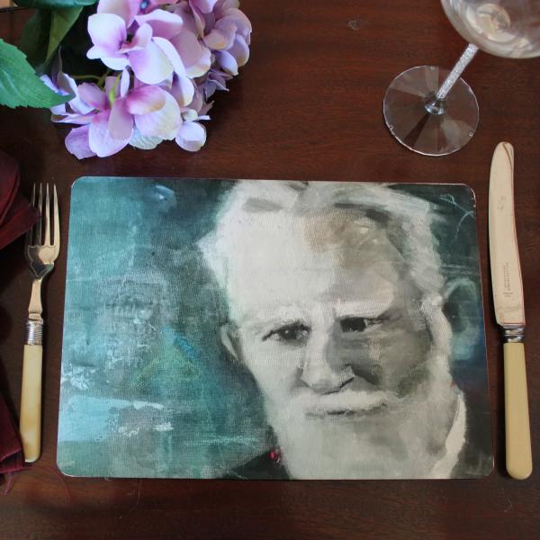 Alttag: George Bernard Shaw Placemat from ShonaD | 