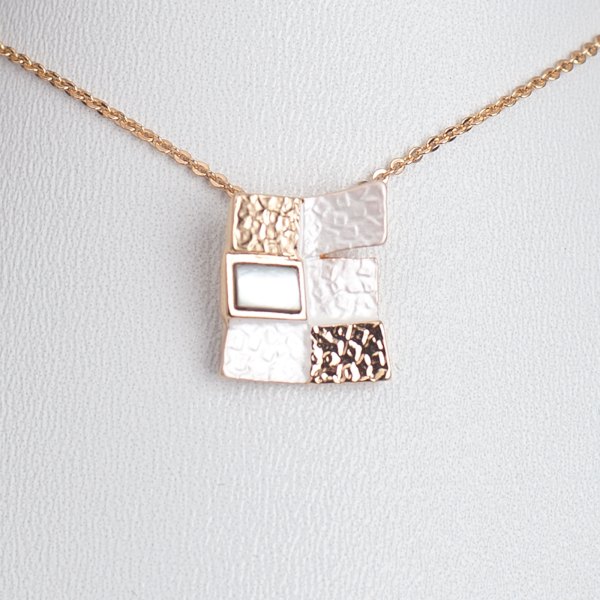 Stella Necklace - Ivory, Gold Finish | Magnetic Brooch Collection | from Shona Donaldson
