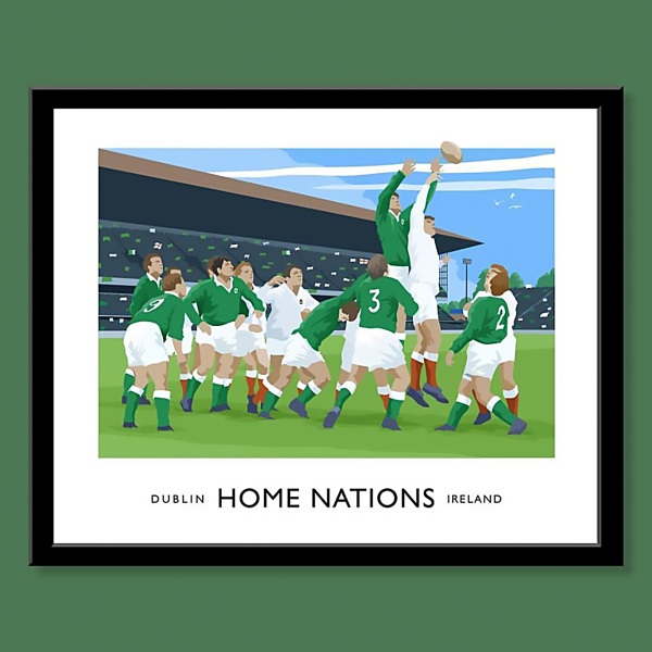 Rugby - Ireland v England | Barbara Allen Mugs | from Shona Donaldson
