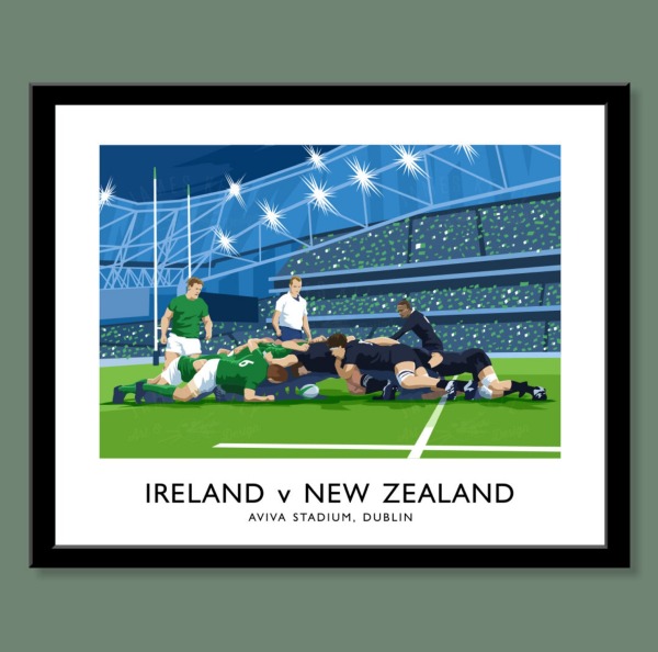 Rugby - Ireland v New Zealand | Barbara Allen Mugs | from Shona Donaldson
