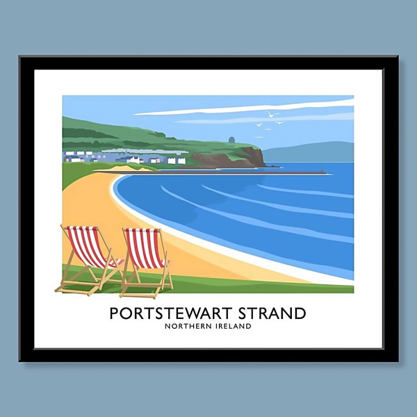 Portstewart Strand | School Art | from Shona Donaldson