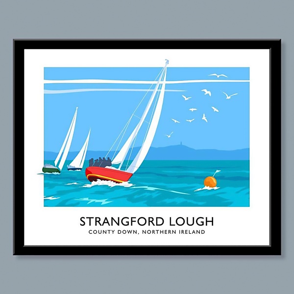 Strangford Lough - Sailboats | James Kelly Fermanagh | from Shona Donaldson