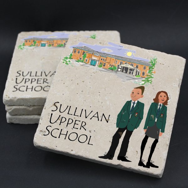 Sullivan Upper School Coaster | Benjii Coasters | from Shona Donaldson