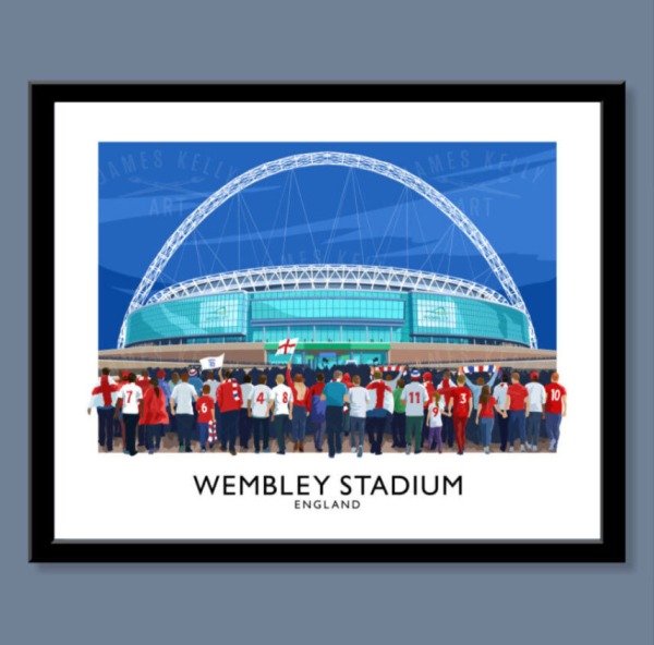 Wembley Stadium | Barbara Allen Mugs | from Shona Donaldson