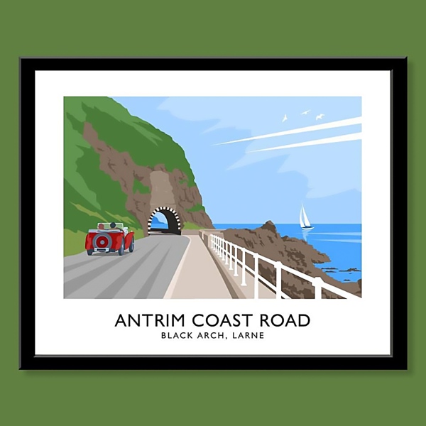 Antrim Coast Road | School Art | from Shona Donaldson