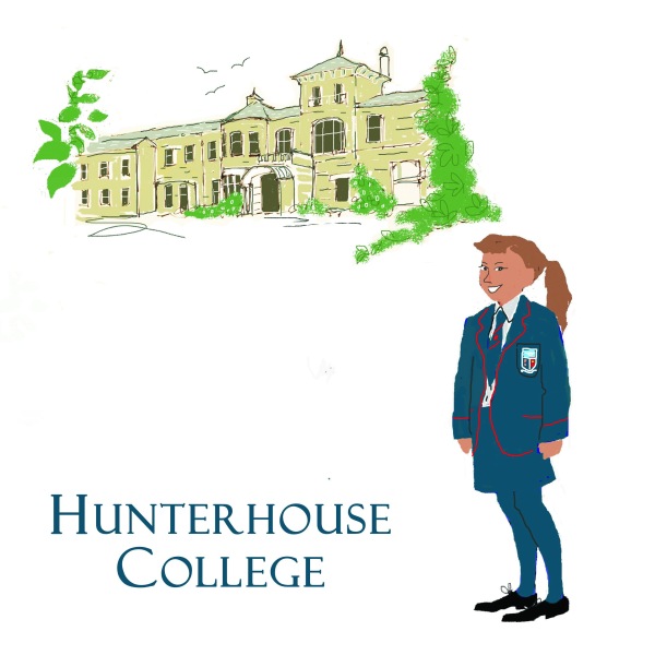 Alttag: Hunterhouse College Framed Print from ShonaD | 