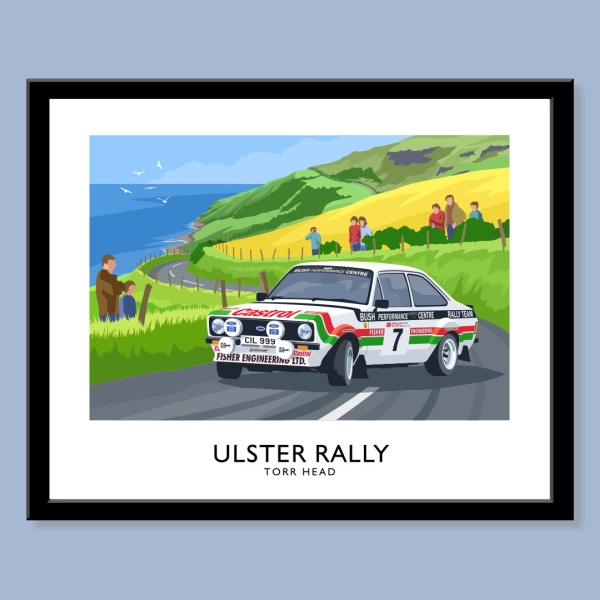 Ulster Rally - Torr Head | Barbara Allen Mugs | from Shona Donaldson