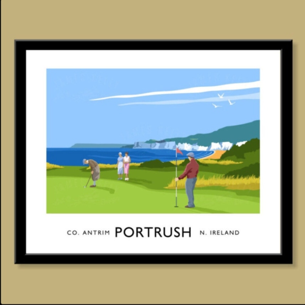 Golf at Portrush | Barbara Allen Mugs | from Shona Donaldson