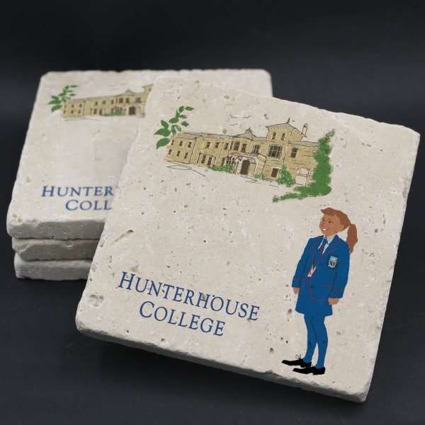 Hunter House College Coaster | Benjii Coasters | from Shona Donaldson