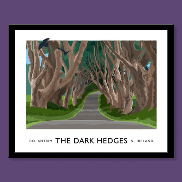 Dark Hedges | School Art | from Shona Donaldson