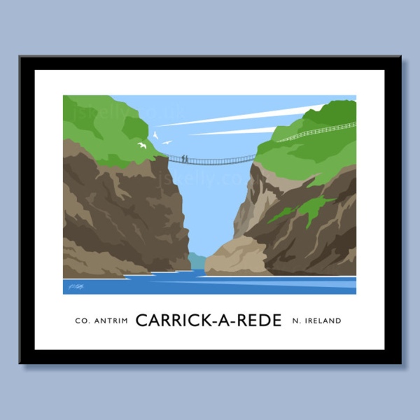 Carrick-A-Rede | School Art | from Shona Donaldson