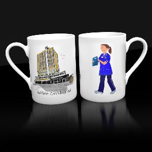 Belfast City Hospital - Blue Uniform Mug