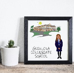 Glenlola Collegiate School Framed Print