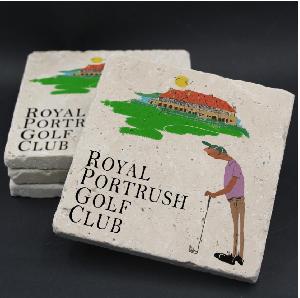 Royal Portrush Golf Club Gentleman Golfer Coaster