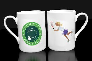 Windsor Tennis Club Mug (Lady)