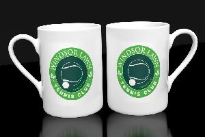 Windsor Tennis Club Mug with logo